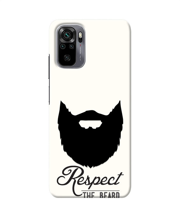 Respect the Beard Redmi Note 11 SE Real 4D Back Cover