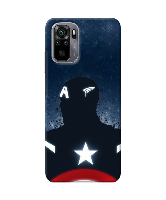 Captain america Shield Redmi Note 11 SE Real 4D Back Cover