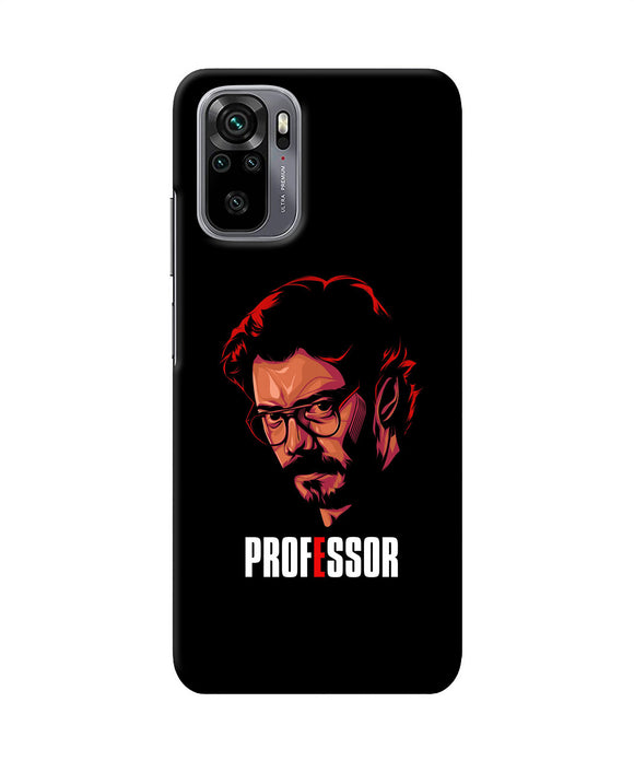 Money Heist Professor Sketch Redmi Note 11 SE Back Cover