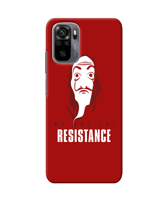 Money Heist Resistance Quote Redmi Note 11 SE Back Cover