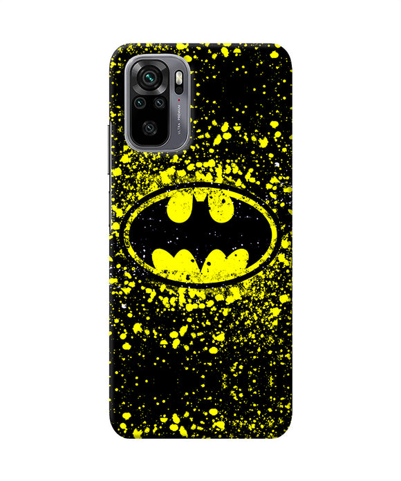 Batman last knight print yellow Redmi Note 11 SE Back Cover