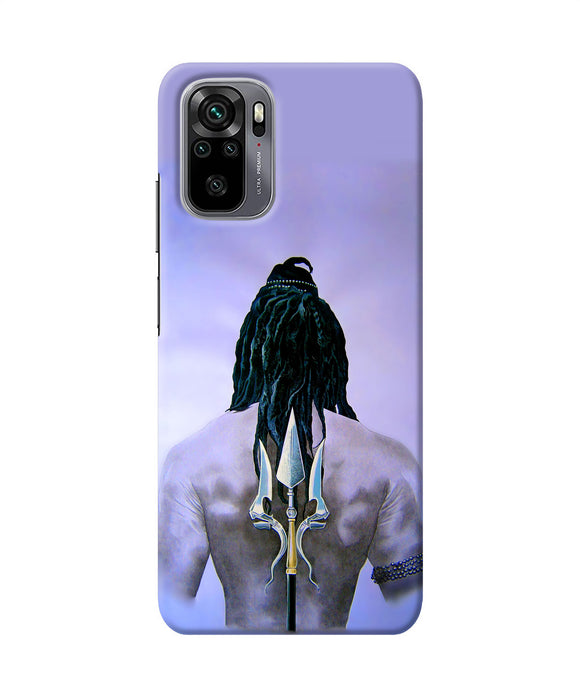 Lord shiva back Redmi Note 11 SE Back Cover
