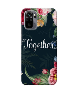 Together flower Redmi Note 11 SE Back Cover