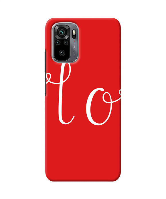 Love one Redmi Note 11 SE Back Cover