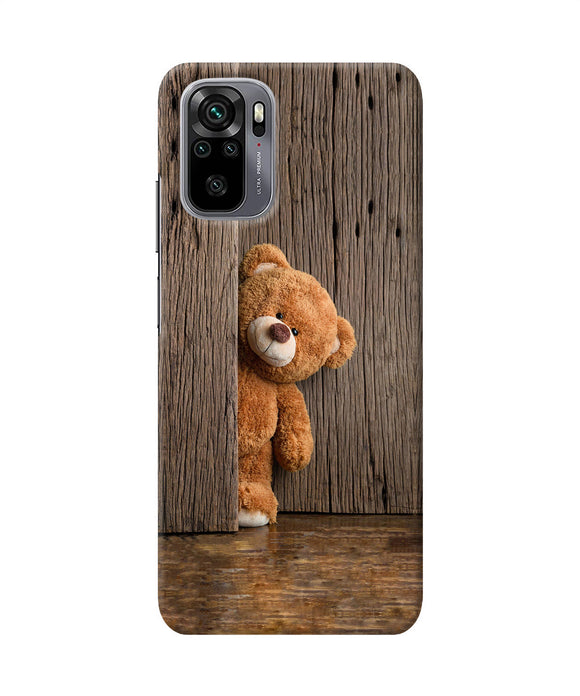 Teddy wooden Redmi Note 11 SE Back Cover