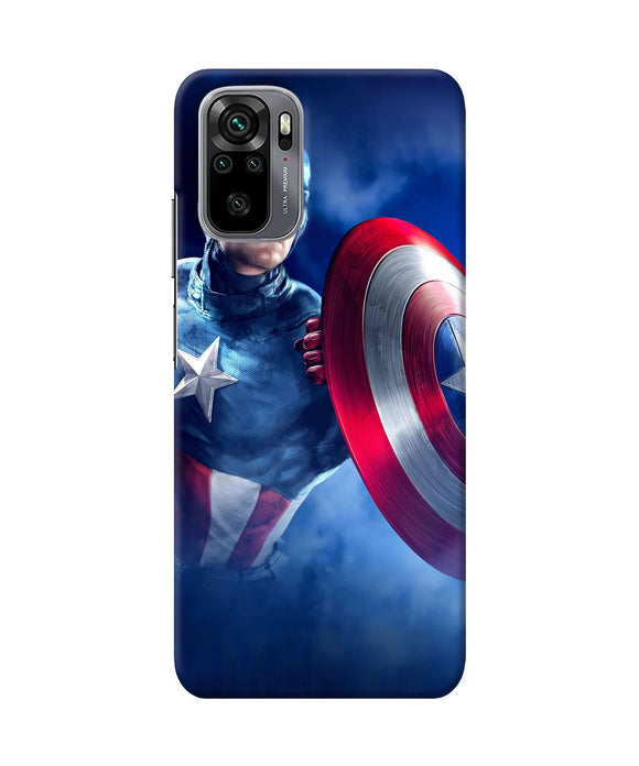 Captain america on sky Redmi Note 11 SE Back Cover