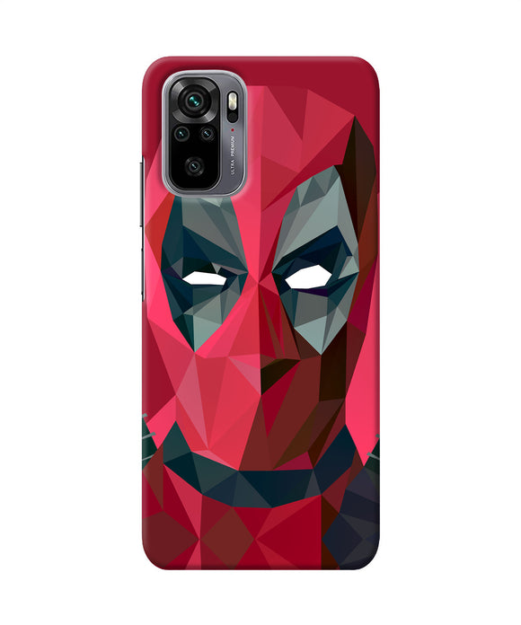 Abstract deadpool full mask Redmi Note 11 SE Back Cover