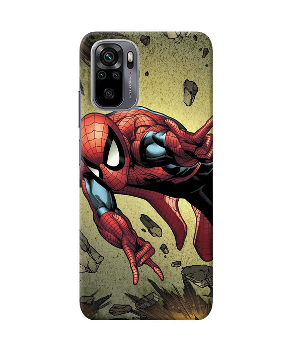 Spiderman on sky Redmi Note 11 SE Back Cover