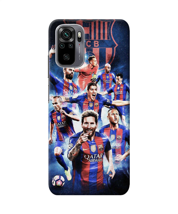 Messi FCB team Redmi Note 11 SE Back Cover