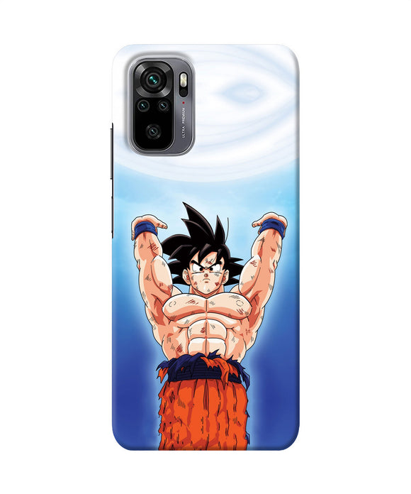 Goku super saiyan power Redmi Note 11 SE Back Cover