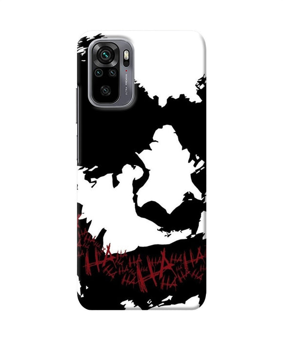 Black and white joker rugh sketch Redmi Note 11 SE Back Cover