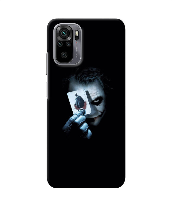 Joker dark knight card Redmi Note 11 SE Back Cover