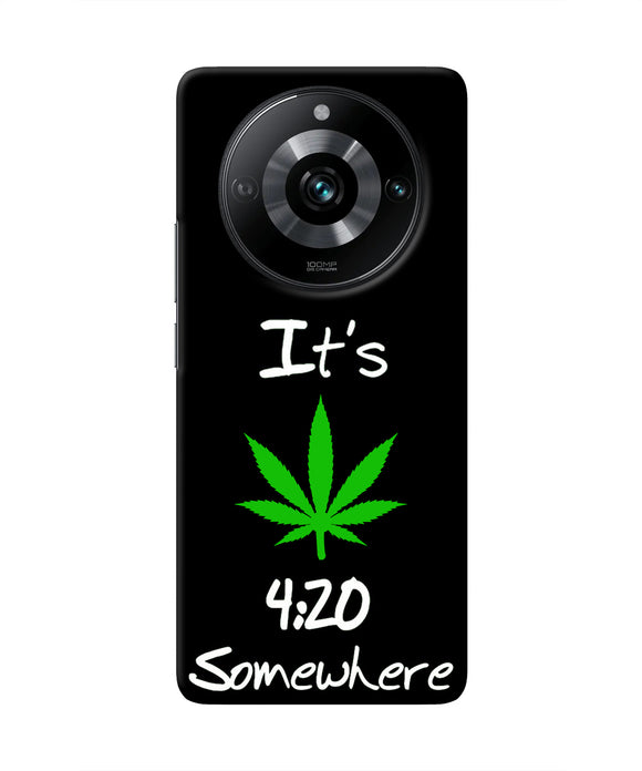 Weed Quote Realme Narzo 60 Pro Real 4D Back Cover