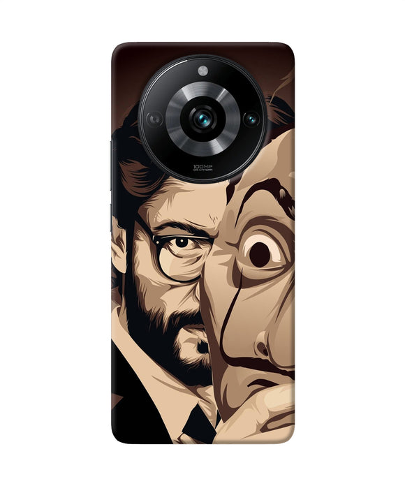 Money Heist Professor Art Realme Narzo 60 Pro Back Cover