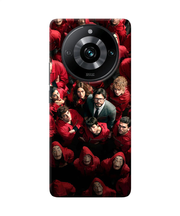 Money Heist Professor with Hostages Realme Narzo 60 Pro Back Cover