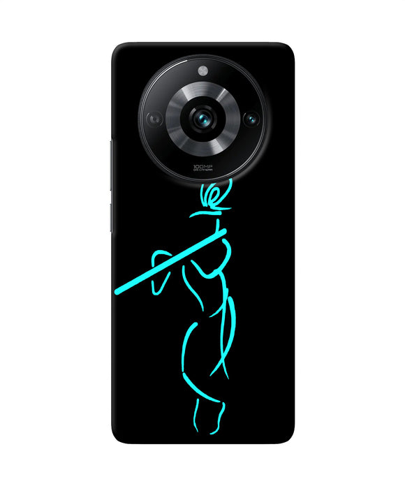 Lord krishna sketch Realme Narzo 60 Pro Back Cover