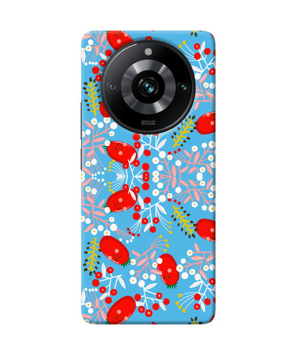 Small red animation pattern Realme Narzo 60 Pro Back Cover