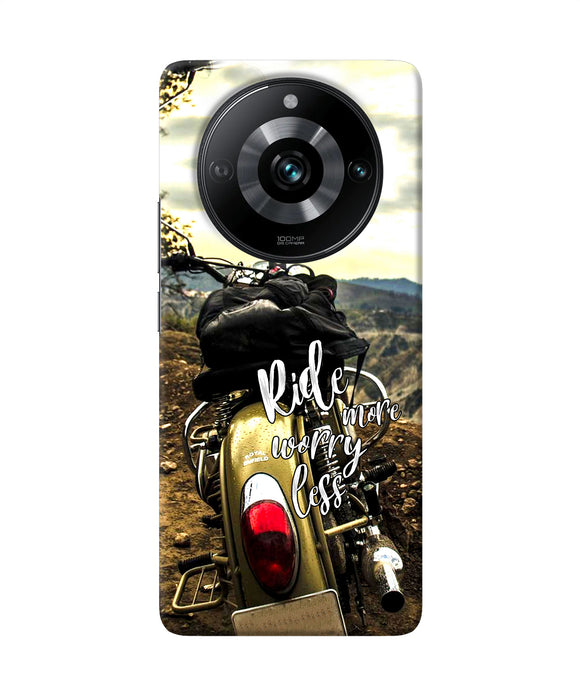 Ride more worry less Realme Narzo 60 Pro Back Cover