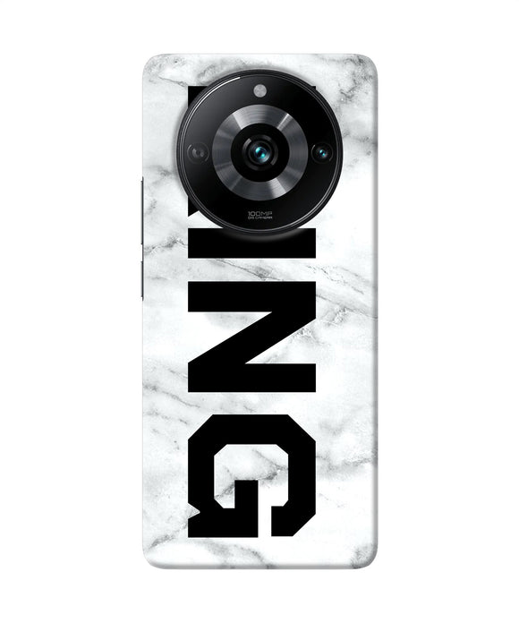 King marble text Realme Narzo 60 Pro Back Cover