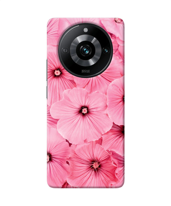 Pink flowers Realme Narzo 60 Pro Back Cover