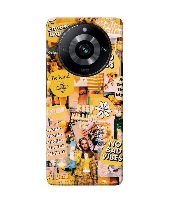 Good vibes poster Realme Narzo 60 Pro Back Cover