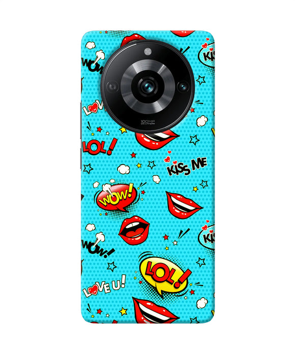 Lol lips print Realme Narzo 60 Pro Back Cover