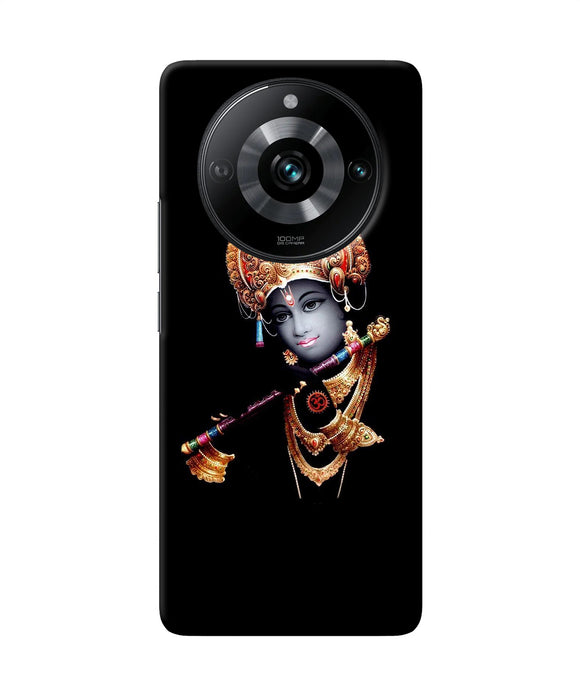 Lord krishna with fluet Realme Narzo 60 Pro Back Cover