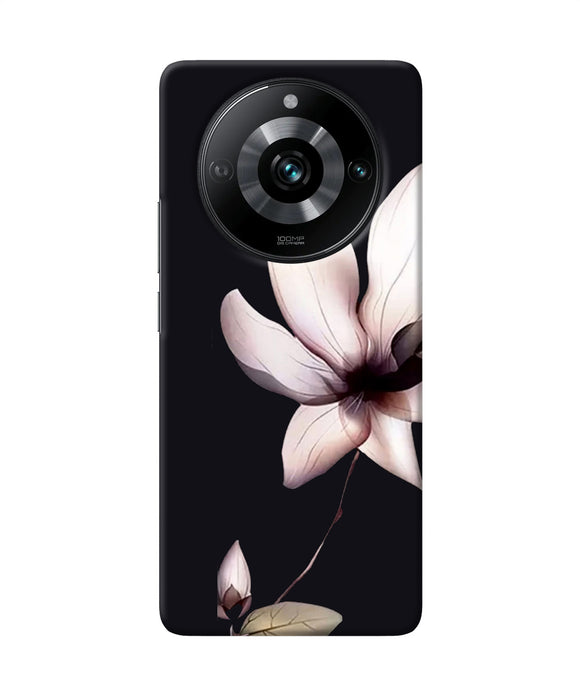 Flower white Realme Narzo 60 Pro Back Cover
