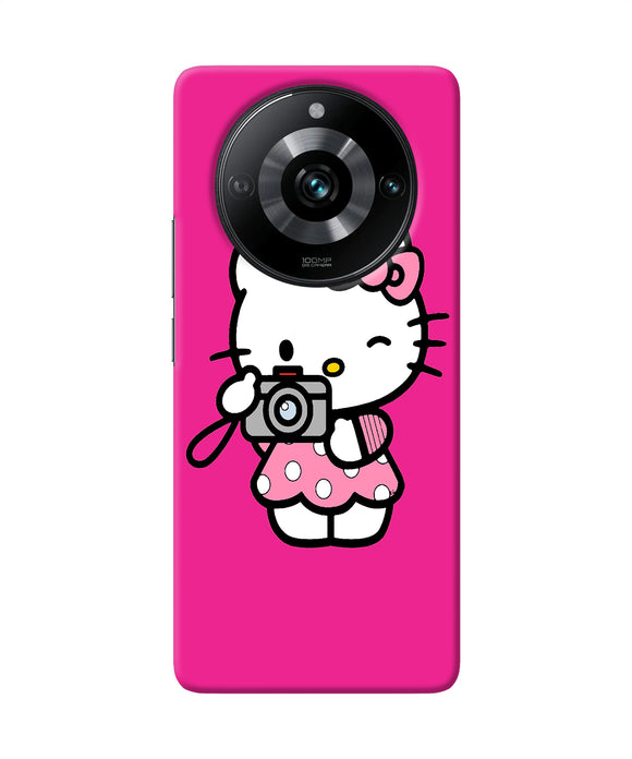 Hello kitty cam pink Realme Narzo 60 Pro Back Cover