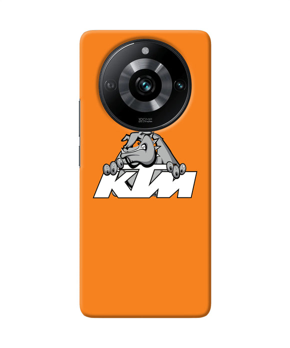 KTM dog logo Realme Narzo 60 Pro Back Cover