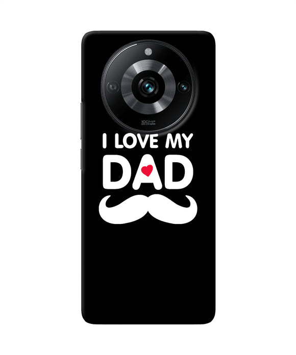 I love my dad mustache Realme Narzo 60 Pro Back Cover