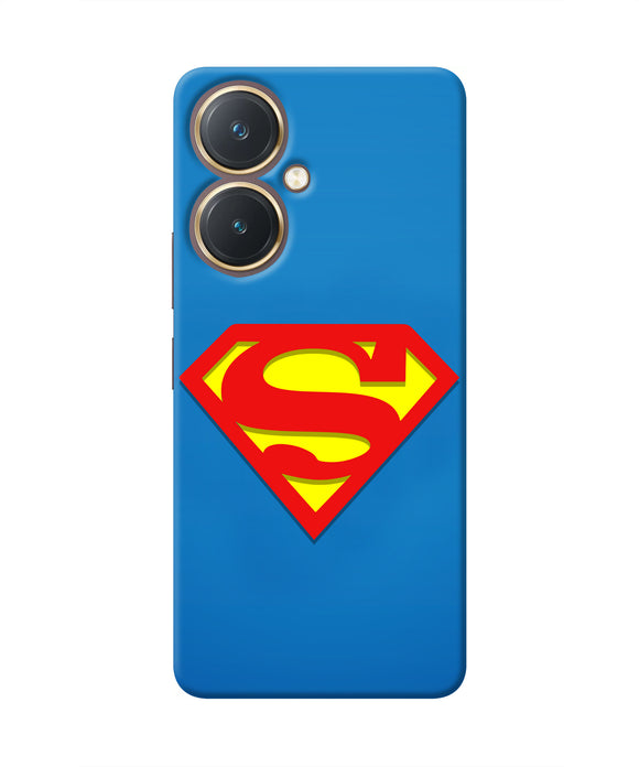 Superman Blue Vivo Y27 Real 4D Back Cover