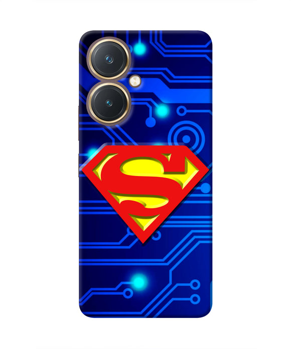 Superman Abstract Vivo Y27 Real 4D Back Cover