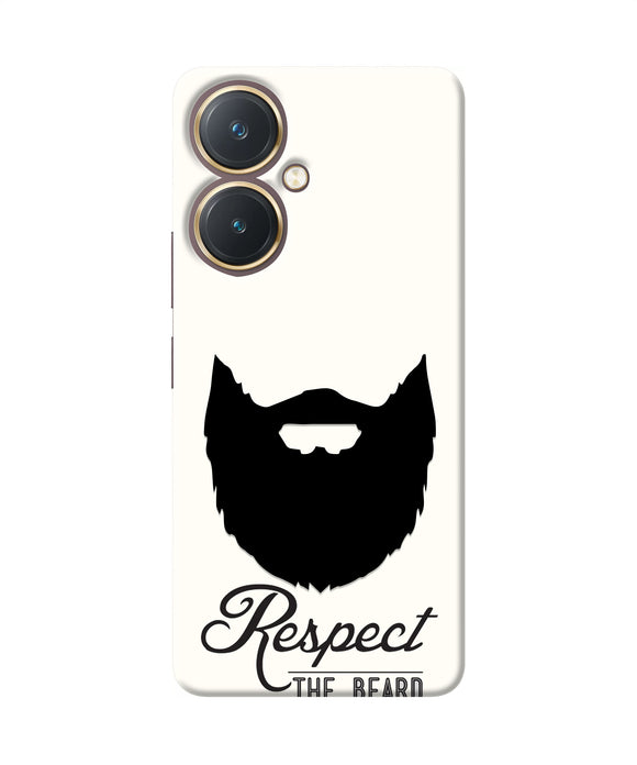 Respect the Beard Vivo Y27 Real 4D Back Cover