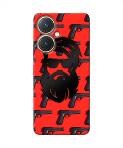 Rocky Bhai Beard Look Vivo Y27 Real 4D Back Cover