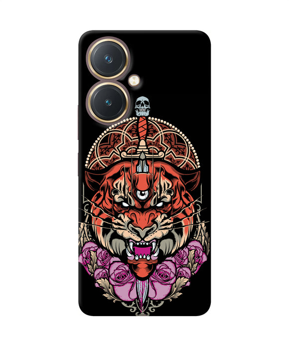 Abstract tiger Vivo Y27 Back Cover