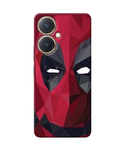 Abstract deadpool mask Vivo Y27 Back Cover