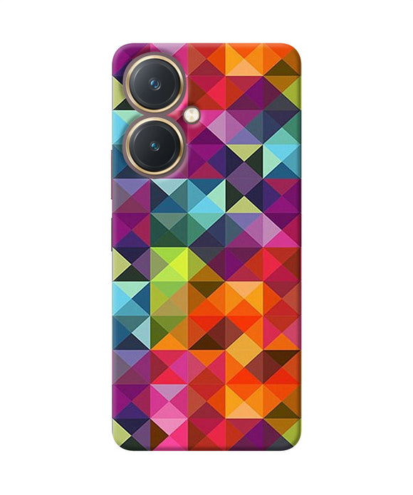 Abstract triangle pattern Vivo Y27 Back Cover