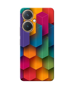 Abstract rectangle print Vivo Y27 Back Cover