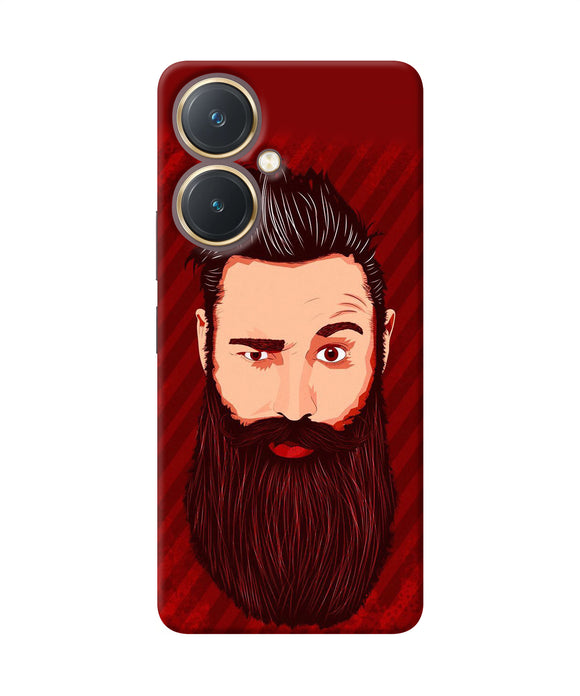 Beardo character Vivo Y27 Back Cover