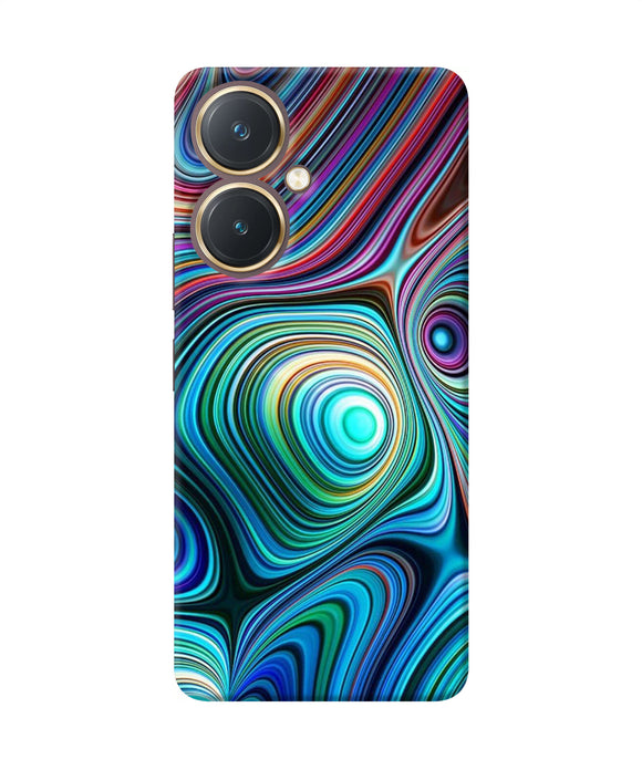 Abstract coloful waves Vivo Y27 Back Cover