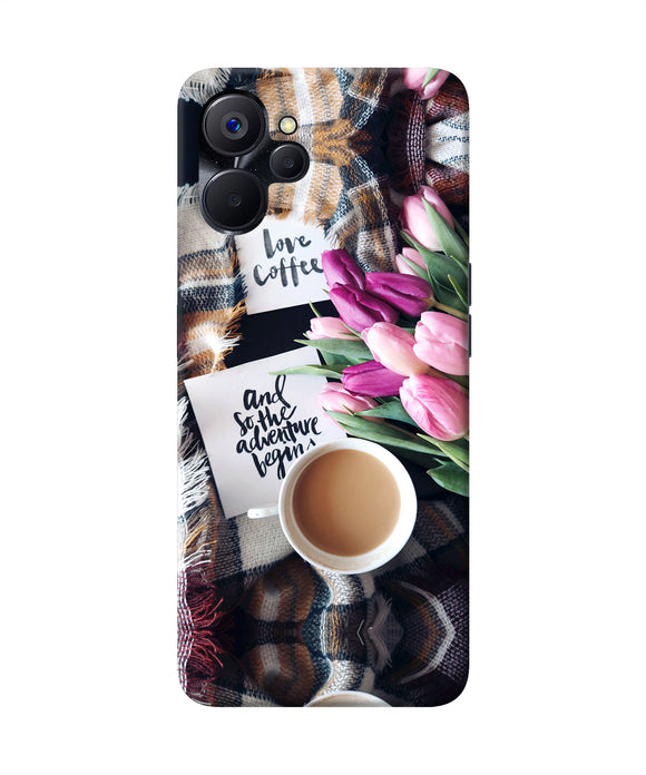 Love Coffee Quotes Realme 9i 5G Back Cover