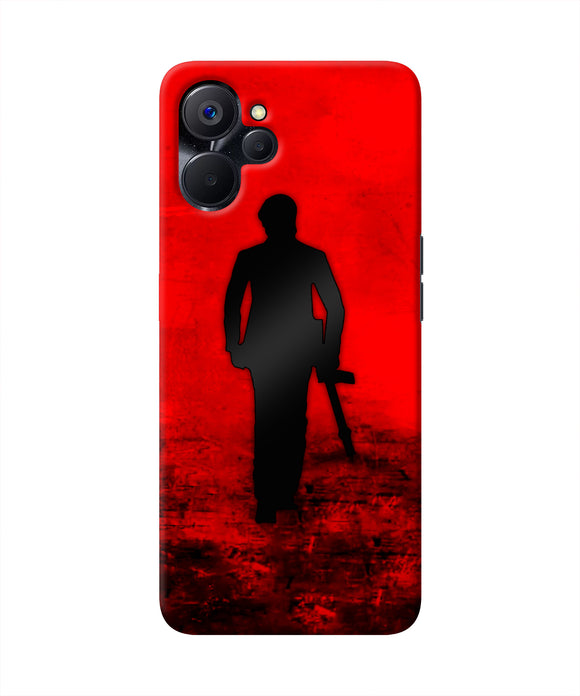Rocky Bhai with Gun Realme 9i 5G Real 4D Back Cover