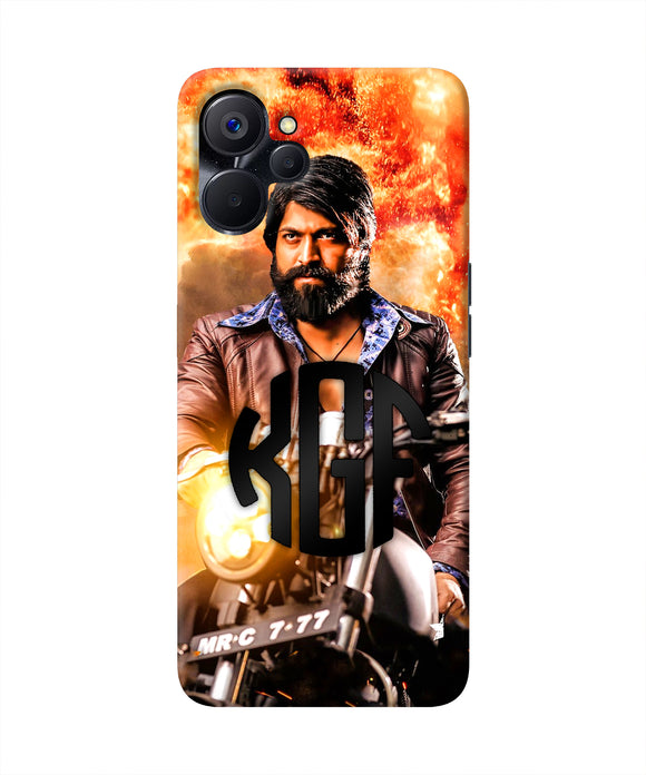 Rocky Bhai on Bike Realme 9i 5G Real 4D Back Cover