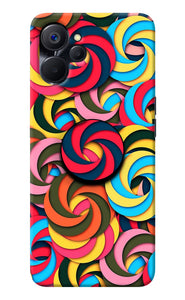 Spiral Pattern Realme 9i 5G Pop Case