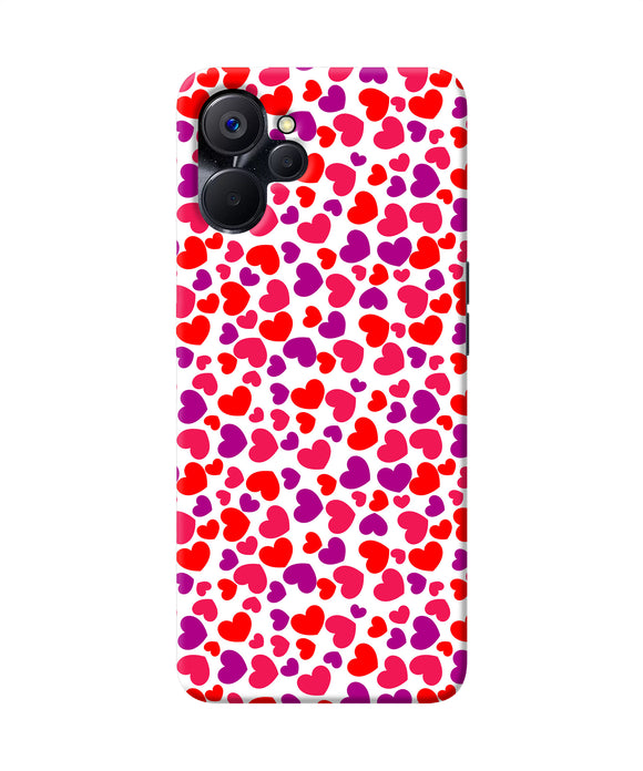 Heart print Realme 9i 5G Back Cover