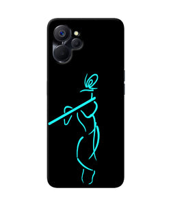 Lord krishna sketch Realme 9i 5G Back Cover