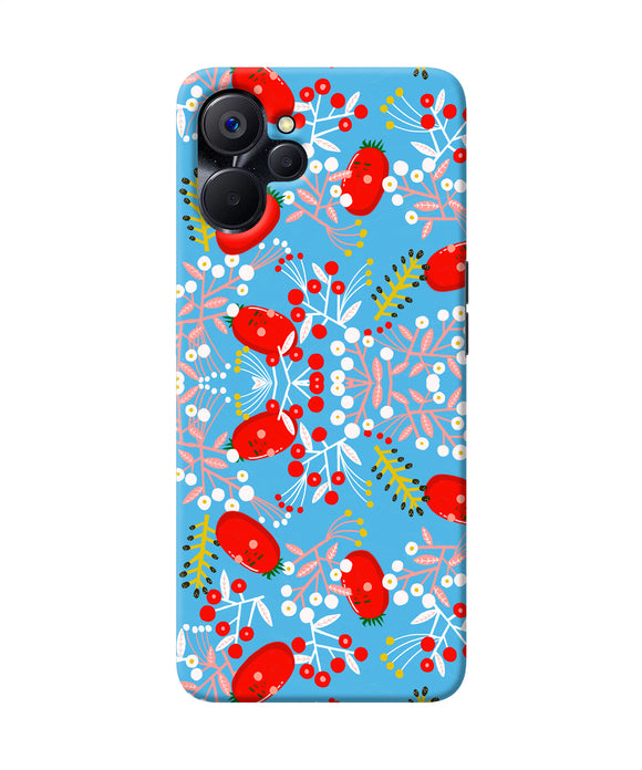 Small red animation pattern Realme 9i 5G Back Cover
