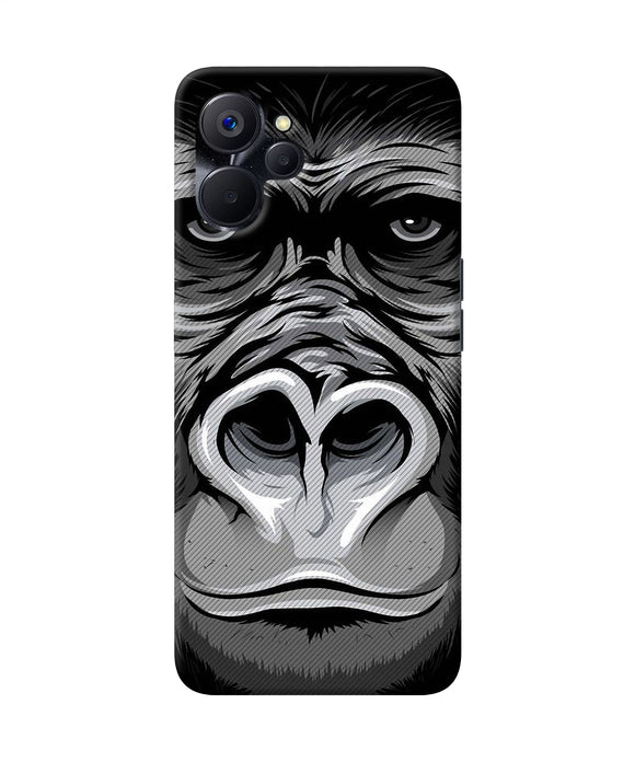 Black chimpanzee Realme 9i 5G Back Cover
