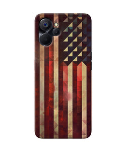 Vintage US flag Realme 9i 5G Back Cover